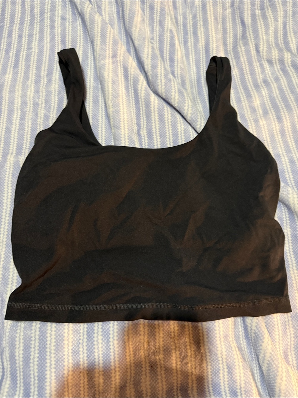 Avia Black Seamless Scoop Sports Bralette